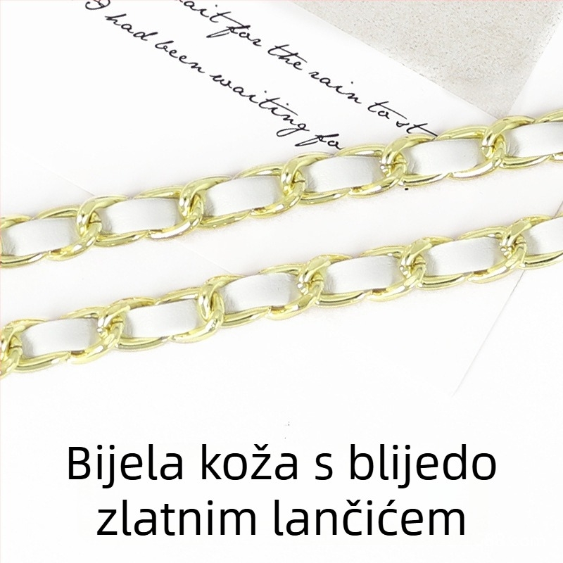 Lančani remen za torbu od PU kože, produženi remen za nošenje crossbody