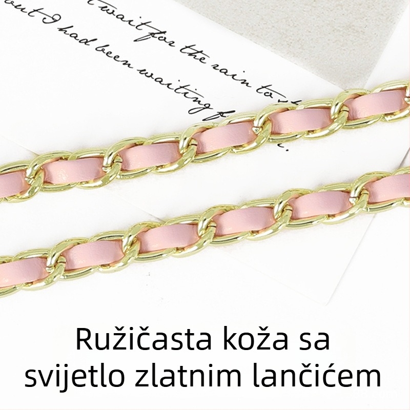 Lančani remen za torbu od PU kože, produženi remen za nošenje crossbody
