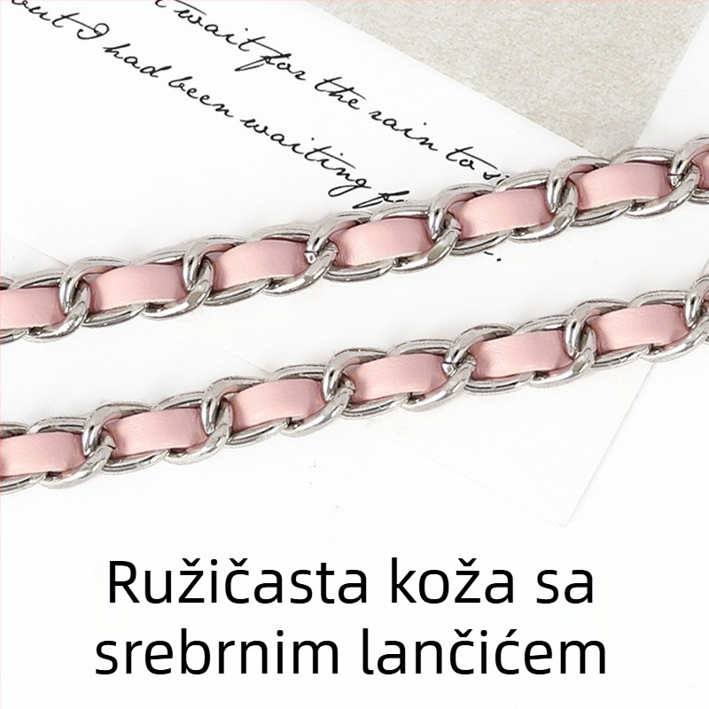 Lančani remen za torbu od PU kože, produženi remen za nošenje crossbody
