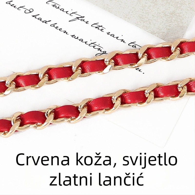 Lančani remen za torbu od PU kože, produženi remen za nošenje crossbody