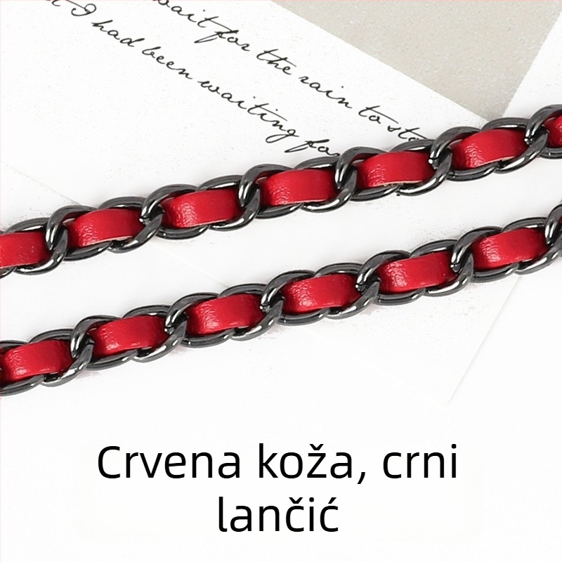 Lančani remen za torbu od PU kože, produženi remen za nošenje crossbody
