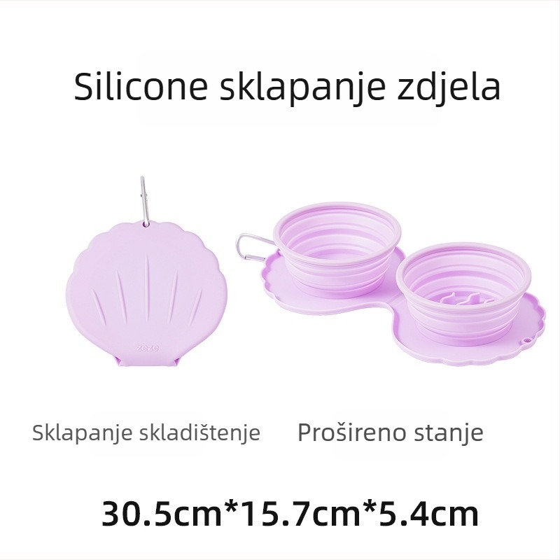 ZEZE set zdjela za hranu i vodu za mačke, nehrđajući čelik, za mačke (Materijal: nehrđajući čelik; Značka: ZEZE; Namijenjeno: mačkama; Kategorija: hrana za kućne ljubimce)