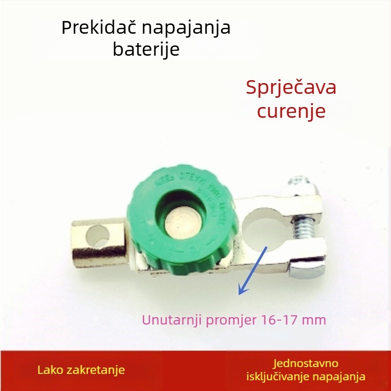 Konektor baterijskog terminala – skoba od čistog bakra za automobilsku bateriju, Model 1, Brand Lanyi