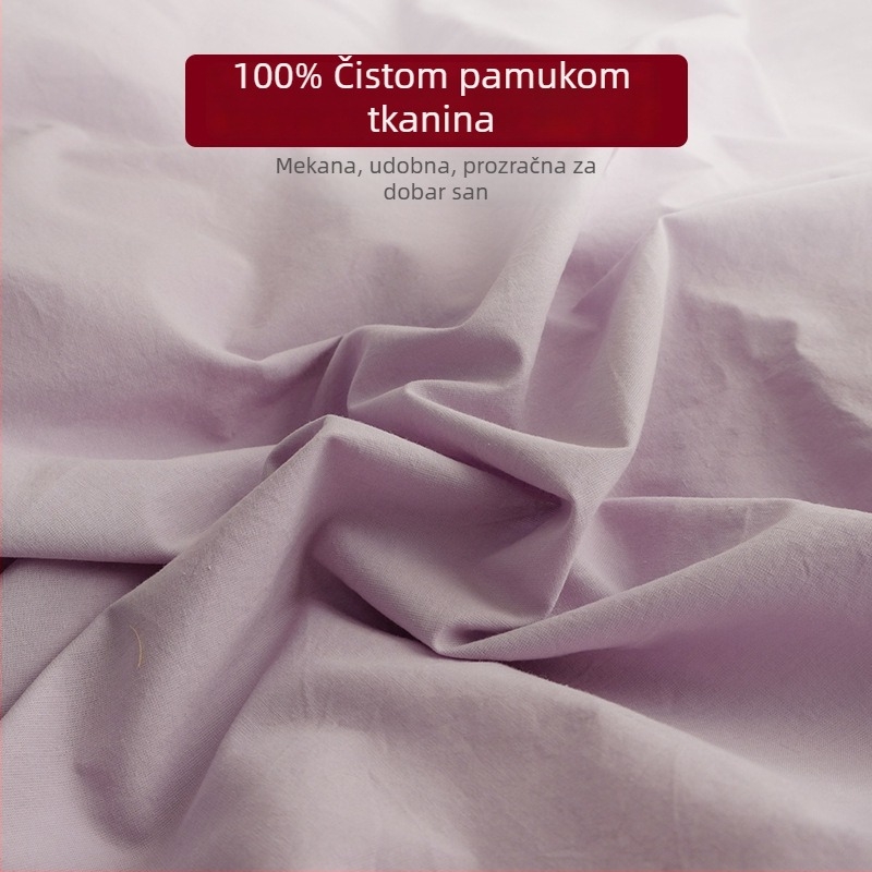 Set jastučnica – 100% pamuk, gustoća tkanine 30s, reaktivno bojanje, oprano platno