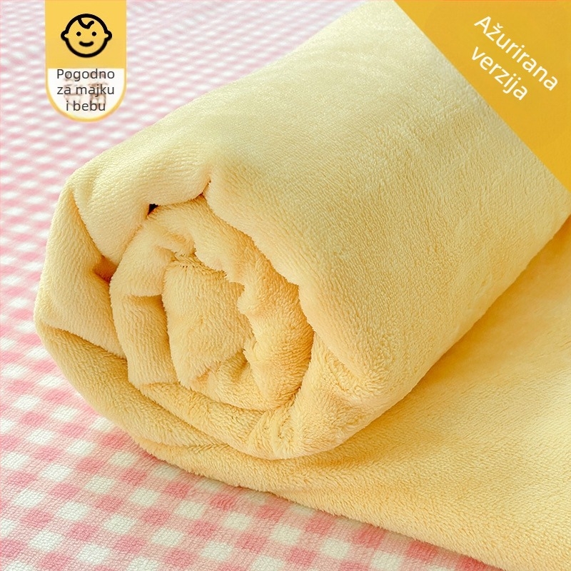 Milk Velvet posteljina, dimenzije 180x200-220 cm, zimski debeli flanel veli velur, podstavljena fleece
