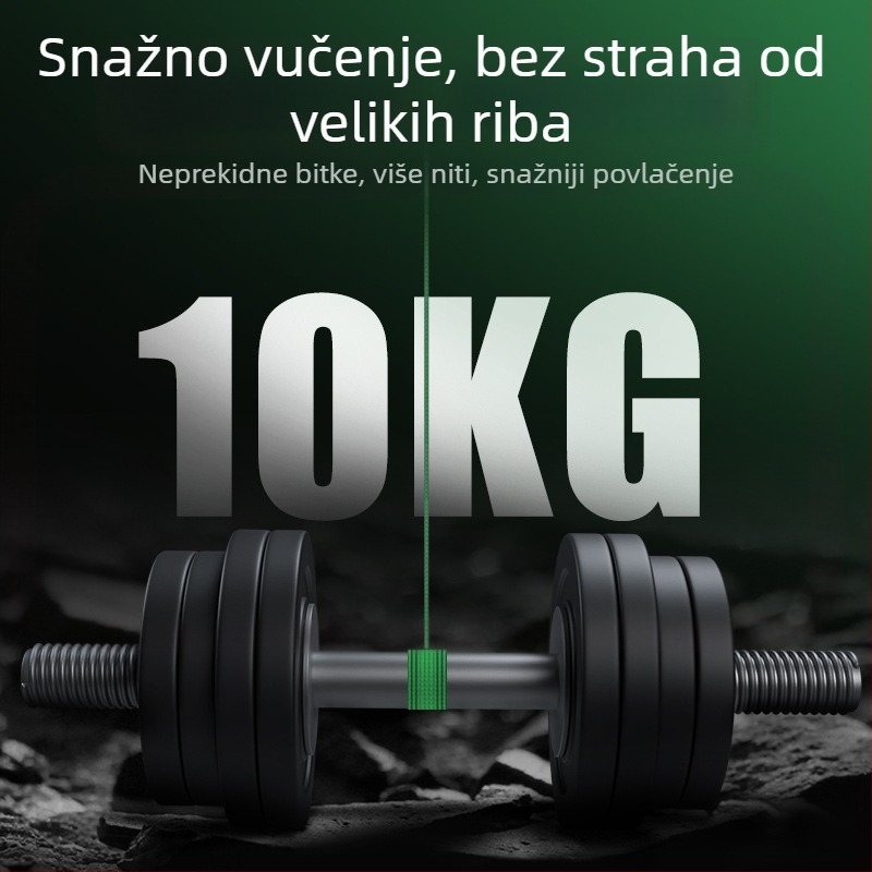 YGR X8 pleteni glavni ribolovni najlon za morski ribolov, 8 vlakana, 100/150 m, PE