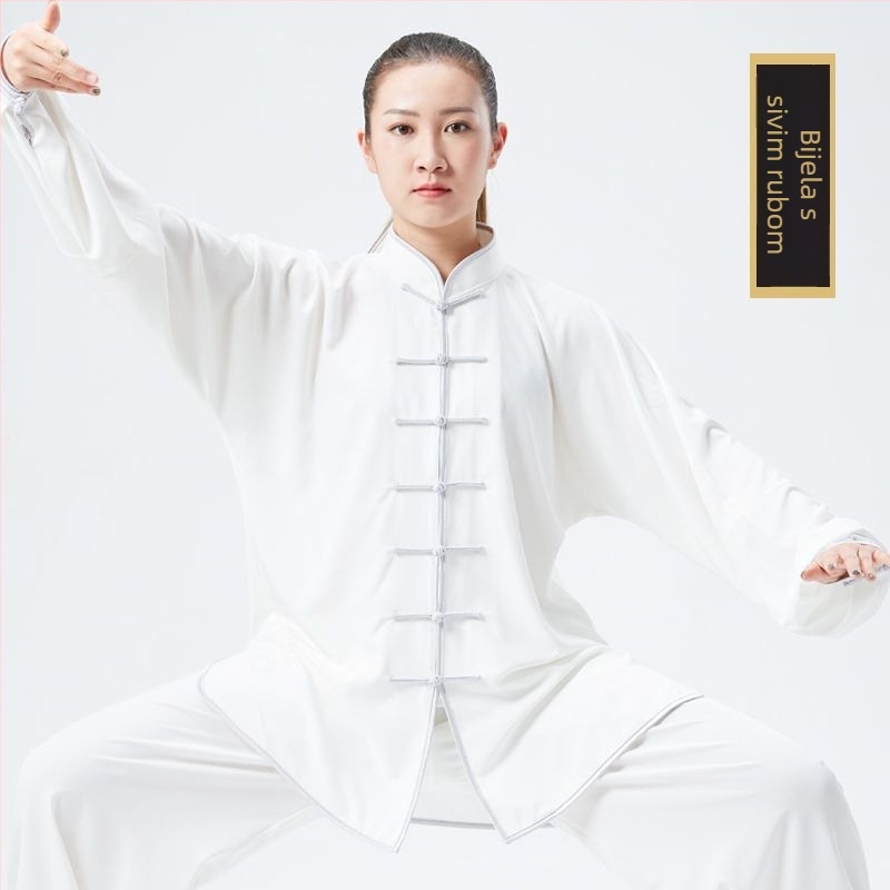 Tai Chi odjeća, corduroy tkanina, 100% lan, odjeća za nastupe