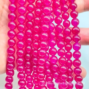8 mm prirodne kamene perle, okrugle, s totemskim uzorom, za DIY nakit
