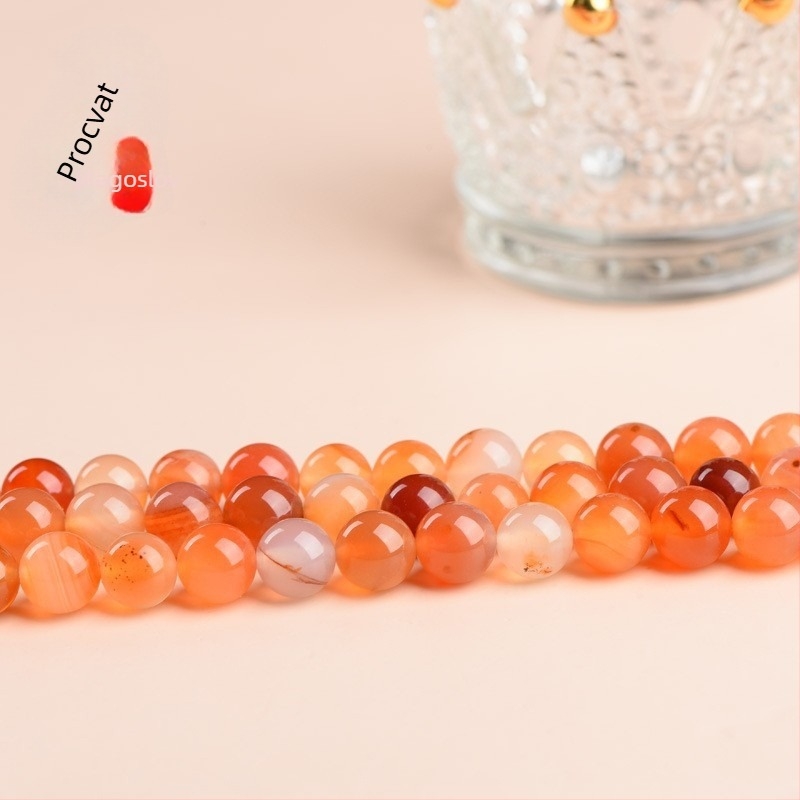 agatne perle, polirane, podrijetlo Lianyungang, okrugle perle