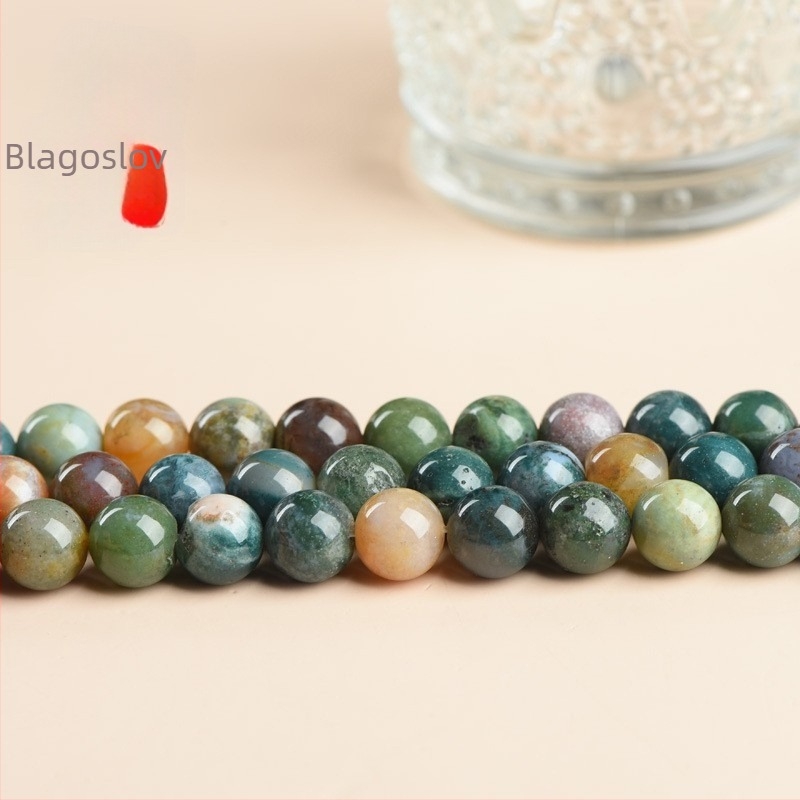 agatne perle, polirane, podrijetlo Lianyungang, okrugle perle