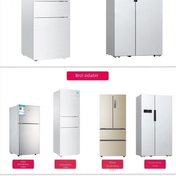 Pokrov za kućanske uređaje: hladnjak, perilica i mikrovalna pećnica – poliester, jednostavan moderni dizajn, bez prilagođavanja