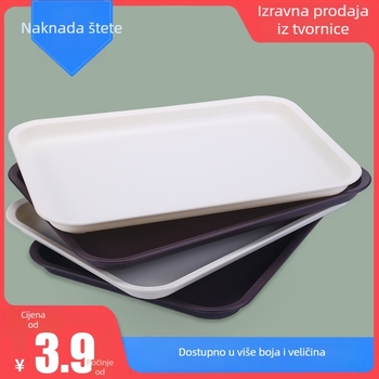 Plastična ploča za kućnu i poslovnu upotrebu — materijal PP, mat površina, nordijski stil, kvadratni oblik, tiskano logo