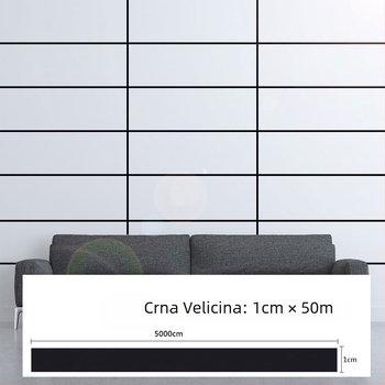 Stenska naljepnica za garderobu i klizna vrata – PVC, antistatička, 1 komad, za dnevni boravak