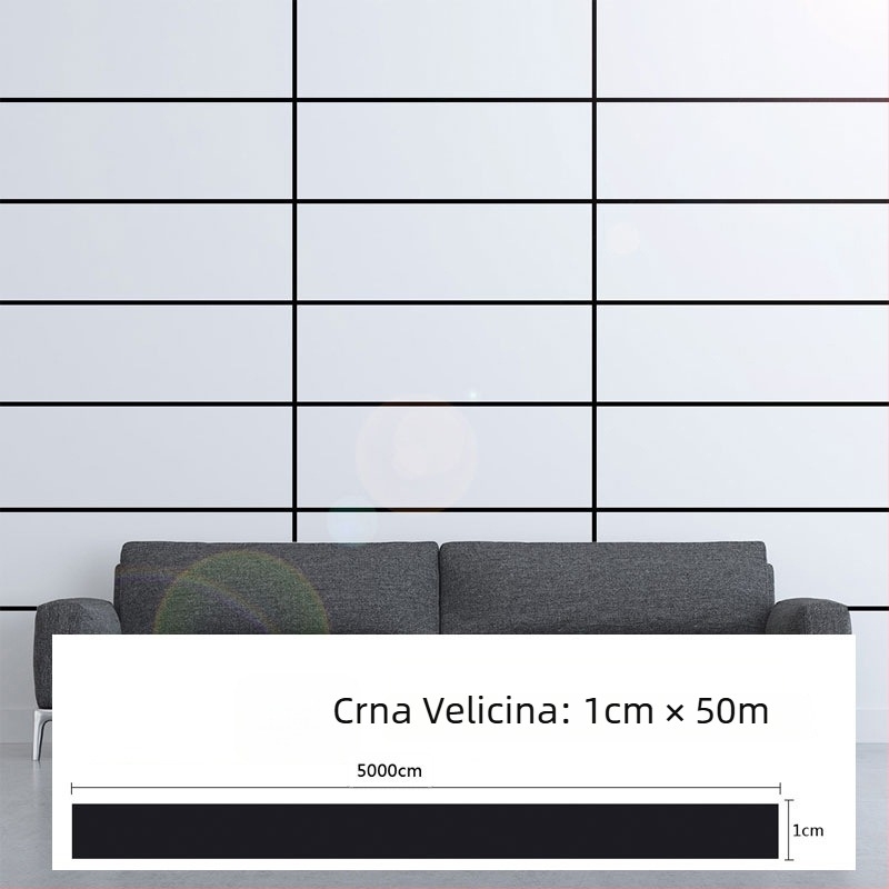 Stenska naljepnica za garderobu i klizna vrata – PVC, antistatička, 1 komad, za dnevni boravak