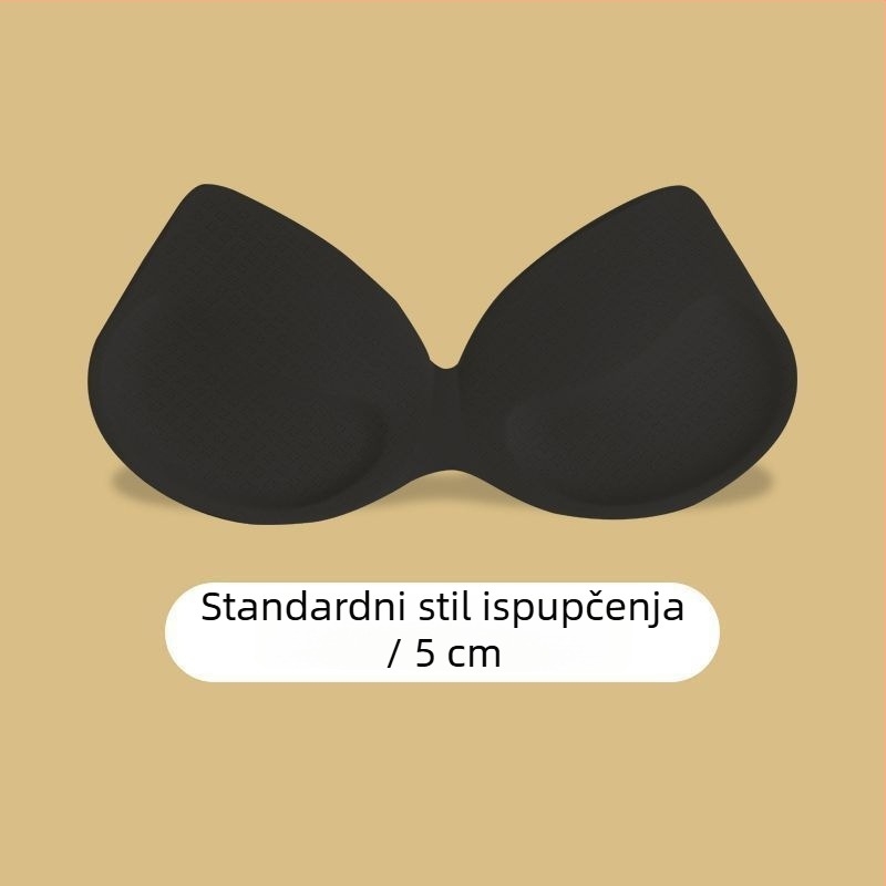 Debeli jastučići za grudi od pjene s latex-sličnom teksturom za podizanje i oblikovanje, jednodjelni umetci za stražnji dio grudnjaka