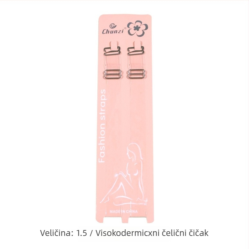 miss&hua Silikonska prozirna naramenica za grudnjak — protiv klizanja, besprijekorna