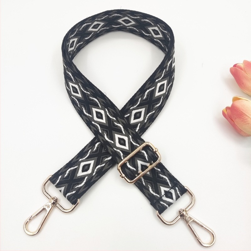 Remen za žensku torbu u etno stilu s izšivkom, široki ramenski remen za crossbody torbe, zamjena