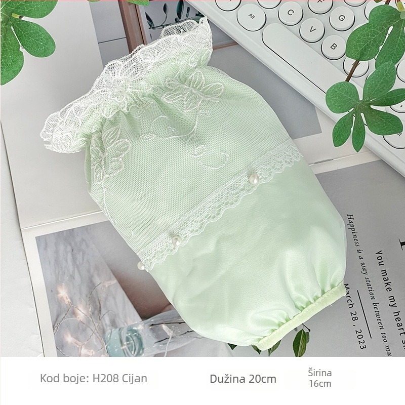 Zastita s rukavima – protiv prljavštine, poliester, moderan stil, jednobojno