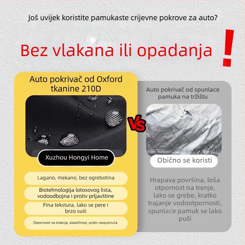 Prošireno i debelo zaštitno navlaka za kišu i sunce za električna vozila, univerzalno za sve sezone, za električna bicikla i motocikle.