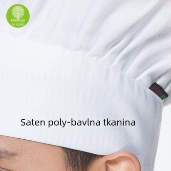 Beret od pamuka twill monokroman za muškarce, sve sezone