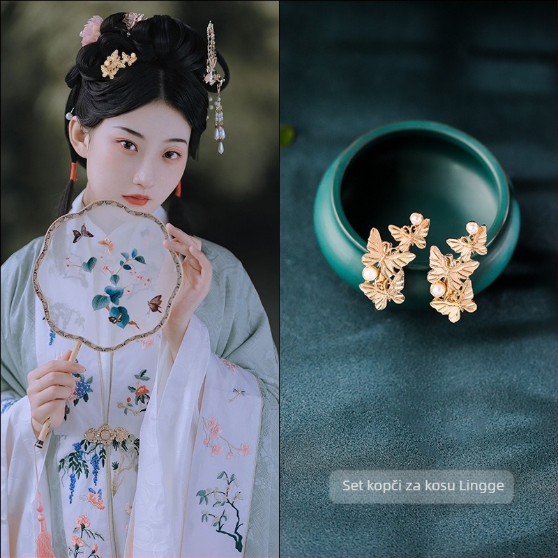Ukosnica za kosu, zliatina, ručna izrada, ženski dodaci za kosu, proljeće 2023
