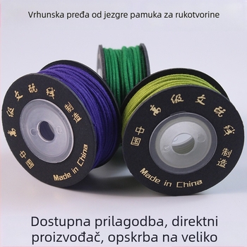 Niti s pamukovim jezgrom za ručne radove, nit za navlačenje perli uz fiksaciju na visoku temperaturu: Star Moon Bodhi, Vajra, Phoenix Eye, Passion Seed, Manbo