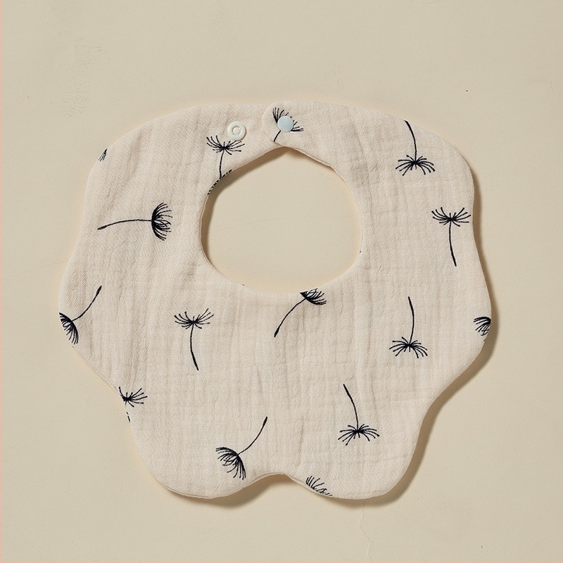 6-slojna gaz bebinski salivarnik, 100% pamuk, upijajući, za novorođenčad, Klasa A