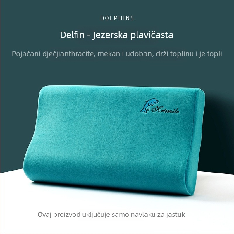 Jastučnica - velur tkanina, poliesterska vlakna, reaktivno tiskanje i bojanje, moderan minimalistički stil, prvoklasna kvaliteta