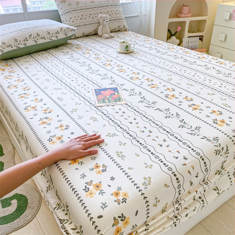 100% pamuk napet plahta za madrac 2,0 m, jedan komad, digitalni tisak s motivom crtanih likova, protuklizno i zaštita od prašine