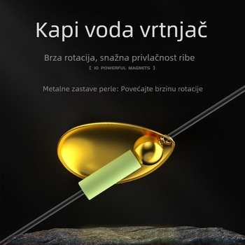 Texas rig ribolovni set s crank kukicama, olovna glava, kuka broj 1, spojena linija i mekane mamice s T-repom