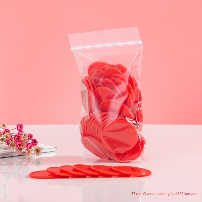 Edukativni žetoni - plastični kružni novčići za nagrađivanje djece u vrtiću (bez prilagodbe)