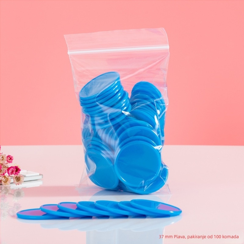 Edukativni žetoni - plastični kružni novčići za nagrađivanje djece u vrtiću (bez prilagodbe)