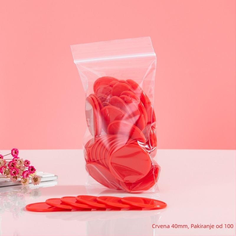 Edukativni žetoni - plastični kružni novčići za nagrađivanje djece u vrtiću (bez prilagodbe)