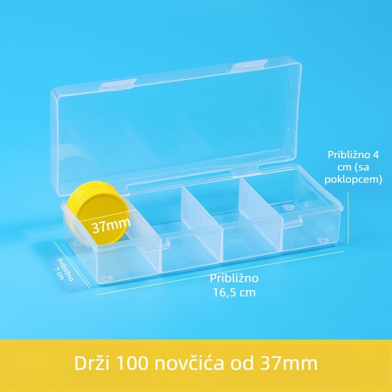 Edukativni žetoni - plastični kružni novčići za nagrađivanje djece u vrtiću (bez prilagodbe)