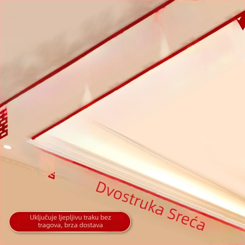 Set svečane dnevne dekoracije s girlandom Xi i stropnom zavjesom (netkana tkanina, traka)