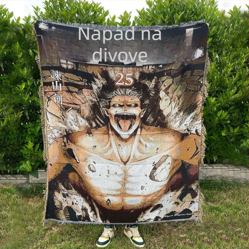 Poliesterska jacquard deka s crtić motivom, 1000–1499 g, sve sezone, prilagođene fotografije