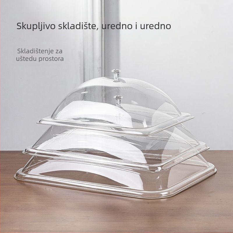 Pokrov za hranu za štandove, zaštita od prašine, talijanski stil, Oxford tkanina, Defasilk/Tiff marka