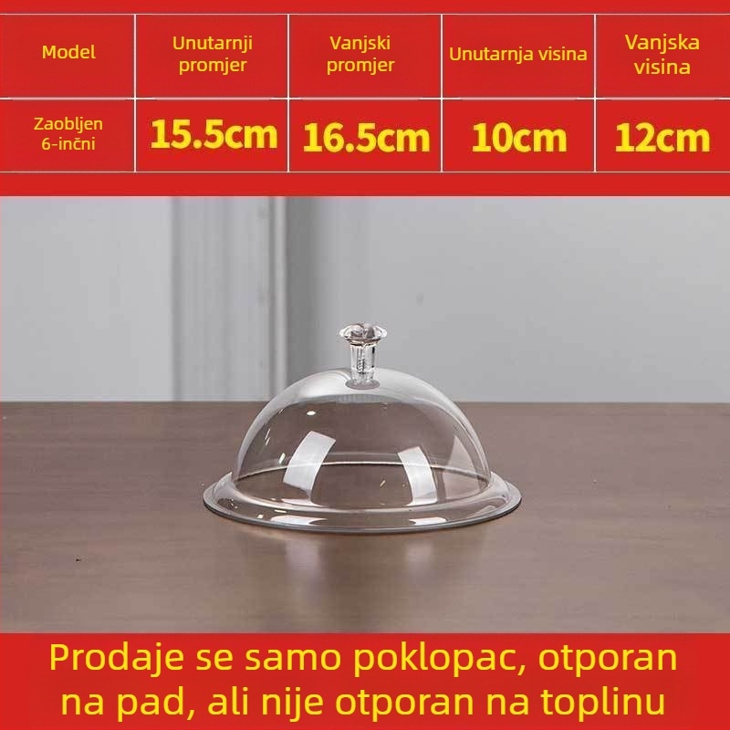 Pokrov za hranu za štandove, zaštita od prašine, talijanski stil, Oxford tkanina, Defasilk/Tiff marka