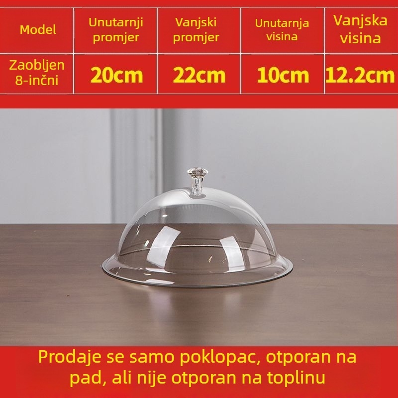 Pokrov za hranu za štandove, zaštita od prašine, talijanski stil, Oxford tkanina, Defasilk/Tiff marka