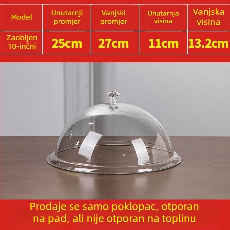 Pokrov za hranu za štandove, zaštita od prašine, talijanski stil, Oxford tkanina, Defasilk/Tiff marka
