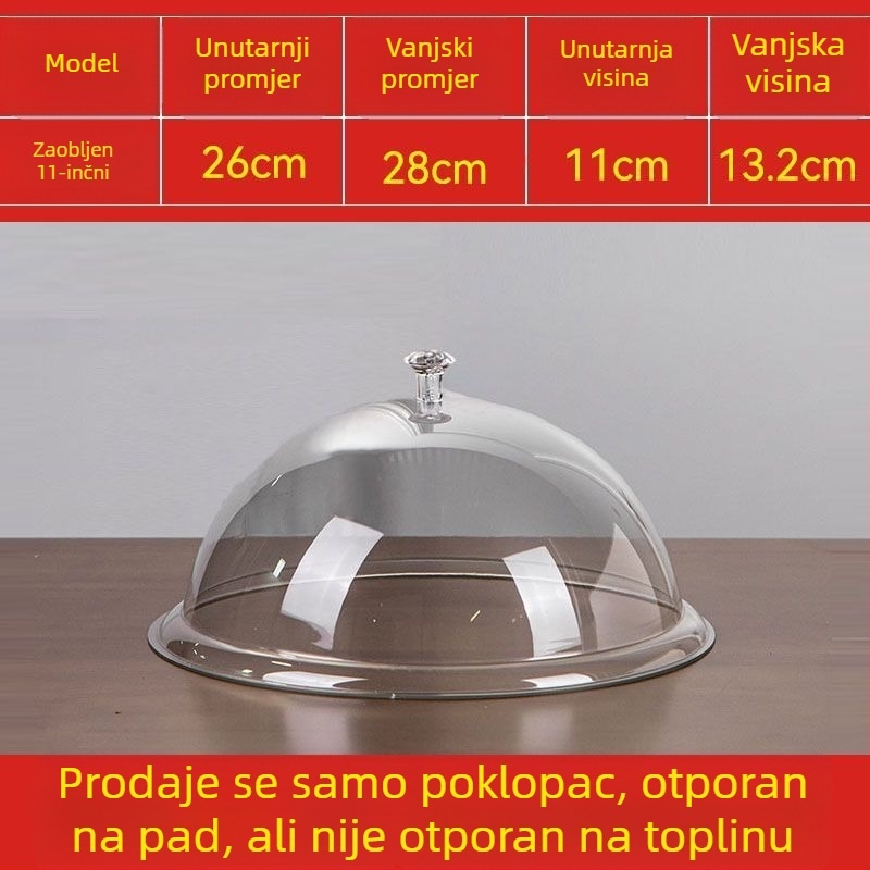 Pokrov za hranu za štandove, zaštita od prašine, talijanski stil, Oxford tkanina, Defasilk/Tiff marka