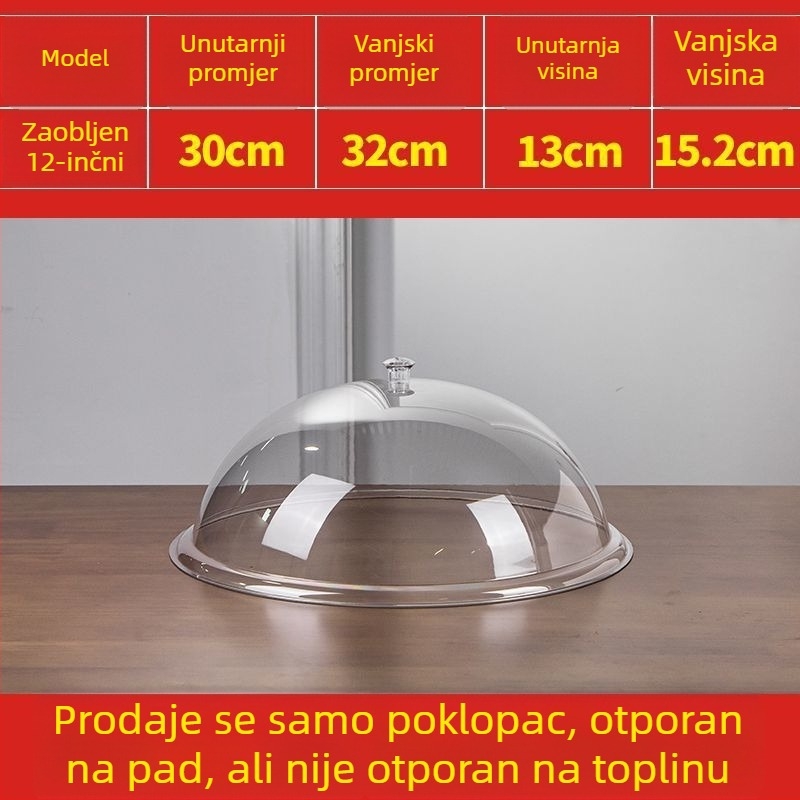 Pokrov za hranu za štandove, zaštita od prašine, talijanski stil, Oxford tkanina, Defasilk/Tiff marka