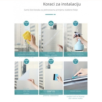 Folia za staklo kupaonice za privatnost, mat učinak, geometrijski uzorak, jedan komad (za kupaonicu)