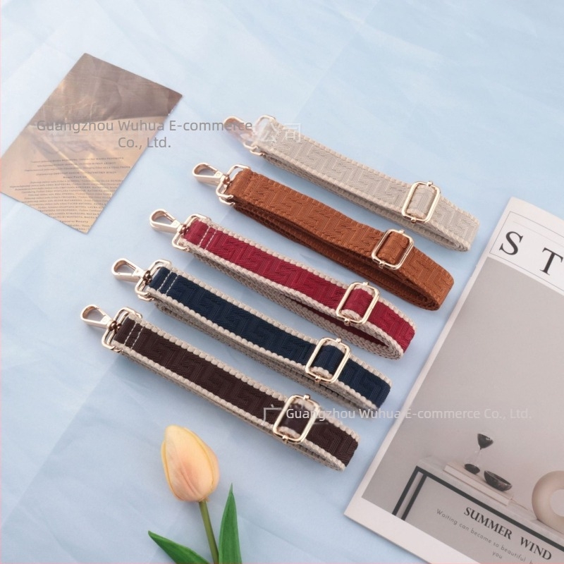 Šareni široki prilagodljivi remen za torbu, produženi jednostrani crossbody remen, zamjenski dodatak