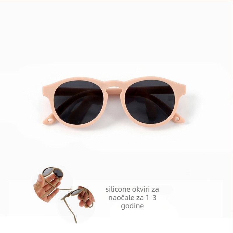 Dječje polarizirane sunčane naočale, UV400, pun okvir, TAC leće, ovalni okvir