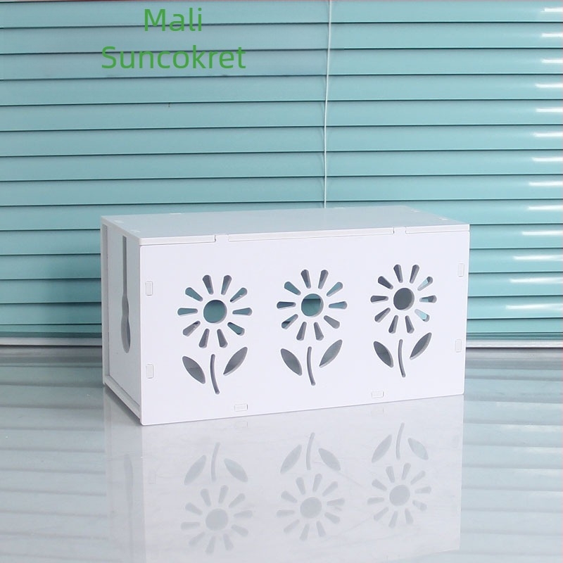 Plastični organizator kablova i punjača, kutija za kablove, model HfntdmCC, zaštita od prašine