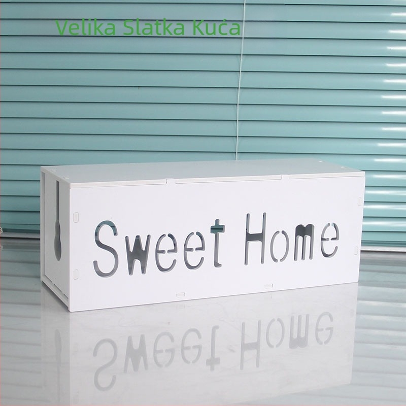 Plastični organizator kablova i punjača, kutija za kablove, model HfntdmCC, zaštita od prašine