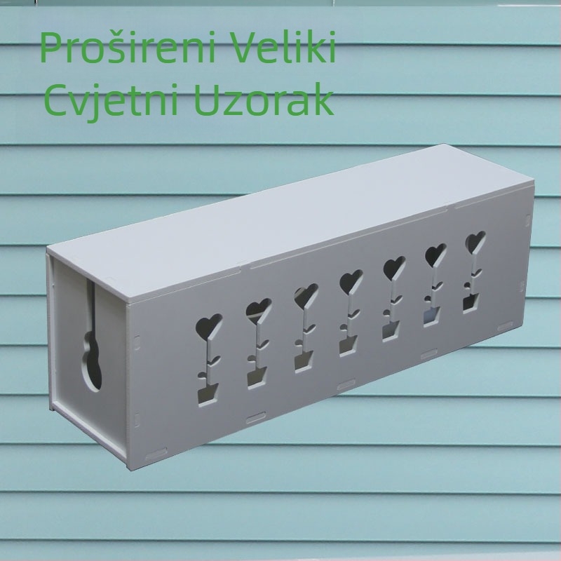 Plastični organizator kablova i punjača, kutija za kablove, model HfntdmCC, zaštita od prašine