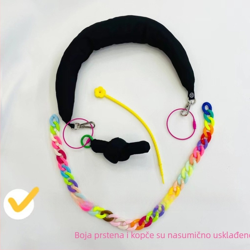 Ramenski remen za DIY pletenu torbu — dasfour, poliester, vrlo lagan, gradski zabavni stil, jesen 2024