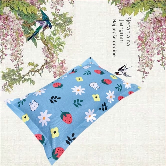 Jastučnica, 95% pamuk, tkanina s 30 niti, jednostavna tkanina, reakcijsko tiskanje